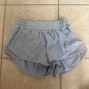 Light Blue Women's Athletic Shorts